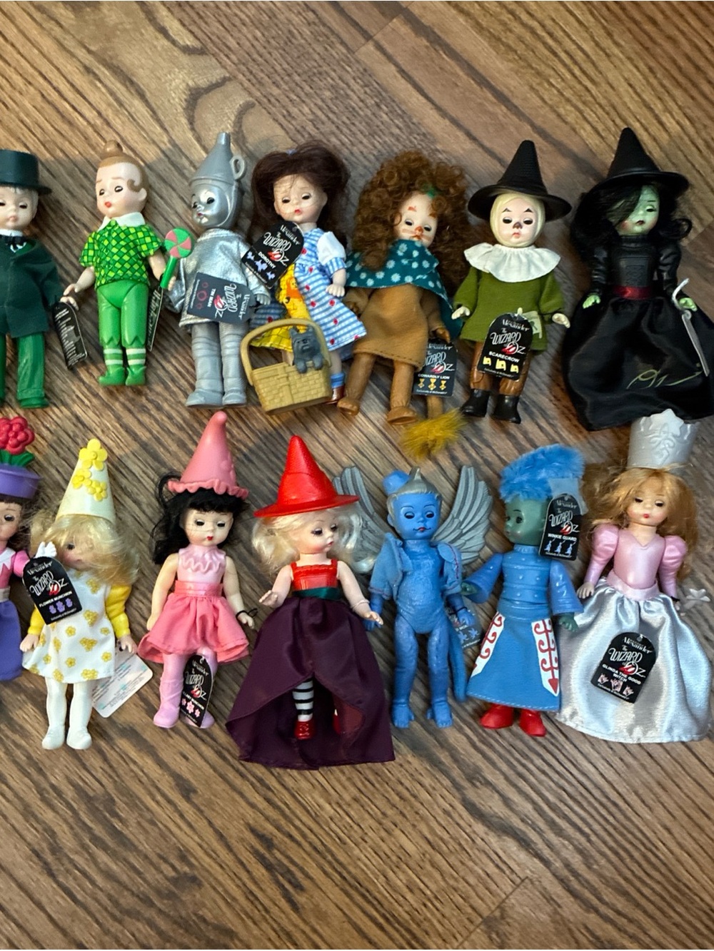 Madame Alexander Wizard Of Oz McDonalds Dolls Lot Of 14 Vintage Miniatures 5”